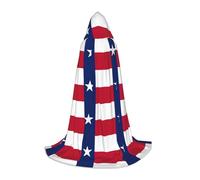 SDEGTHO Disfraz de la bandera del estado de Texas, disfraz de fiesta de Halloween, capa con capucha para adolescentes, bruja, vampiro, mago, baile de máscaras, equipo de cosplay