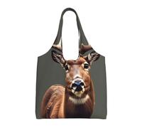 SDEGTHO El cuerpo y el asa integrados de la bolsa Beauty Deer tienen una capacidad de carga más fuerte., Negro -, Talla única