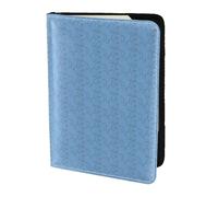 SDEGTHO Funda para pasaporte con estampado de elefante blanco, funda de piel de vacuno para viajes, accesorios imprescindibles para mujeres y hombres, Black, Talla única