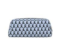 SDEGTHO Karate. Estuche de piel con impresión de gran capacidad, para bolígrafos escolares, para niños y niñas, regalo, Gold, Talla única, Neceser de maquillaje