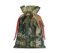 SDEGTHO Nature Elephants - 1 bolsa de material duradero de 8.3 x 11.8 pulgadas con cordón para regalo elegante de Halloween