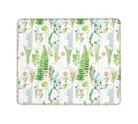 SDEGTHO Springtime Herb Garden - Alfombrilla de mouse con borde de bloqueo de superficie lisa, base de goma duradera para un control preciso del cursor