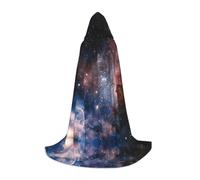 SDEGTHO Universe Milky Way - Capa con capucha de galaxia para adolescentes, disfraz de cosplay de la feria renacentista, gótica, fantasía medieval