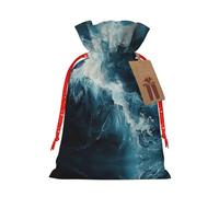 SDEGTHO Within The Tides - 1 bolsa de material duradero de 4.7 x 6.9 pulgadas con cordón para regalo elegante de Halloween