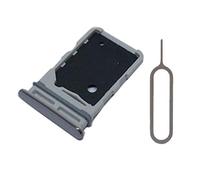 SDENSHI Dual SIM tarjeta bandeja bandeja titular placa para Samsung Galaxy A8 A805F reparación - plata