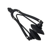 SDENSHI Fueraborda Marina Motor De Alimentación De Agua Doble Negro Flusher Taza De Orejera Redonda