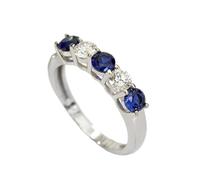 SDEWFFWSA Anillo de lujo con estrella de cinco puntos para mujer, anillo simple y elegante, textura premium, anillo de dedo para uso diario, 9, Metal, Sin piedra preciosa