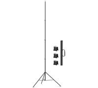 Sdfghj - Soporte de luz resistente de 16.4 pies, 16.4 pies, 197 pulgadas, trípode alto acolchado con resorte para cámara de video, filmación, juegos deportivos, fotografía, cajas suaves, luz de