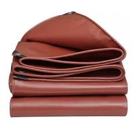 SDFGHJKB Lona Impermeable Exterior 1x1m, 500g/m² Lona de Protección, Toldo Reforzado PVC con Ojales, Duradera Resistente a Los Rayos UV, para Terrazas Muebles Jardín Piscina Coche