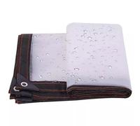 SDFGHJKB Lona Transparente Impermeable 3x6m, Lona Transparente Exterior, Lona Transparente con Ojales, Resistente a Desgarros y Duraderos, Prueba de Lluvia a Prueba de Polvo