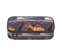 SDFHU Beauty Grand Canyon - Estuche multifuncional con impresión para lápices, artículos de papelería, suministros y cosméticos para adultos, Black, Talla única