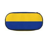 SDFHU Estuche con estampado de la bandera de Colombia para artículos de papelería, suministros de oficina, accesorio unisex adecuado para cualquier ocasión, Negro, One Size, Lindo