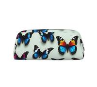 SDFHU Estuche versátil con estampado de mariposas y violonchelo para adultos, con cremallera, multifuncional, con cremallera, Silver, Talla única
