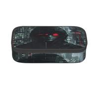 SDFHU hacker era - Estuche multifuncional para lápices, artículos de papelería, cosméticos, para adultos, Black, Talla única