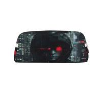 SDFHU hacker era - Estuche versátil con cremallera para adultos, con cremallera, multifuncional, con cremallera, Gold, Talla única