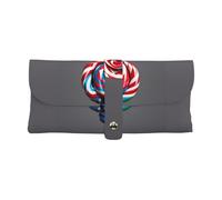 SDFHU Lollipop - Funda suave para gafas de sol con estampado de piruletas, bolsa de viaje de moda