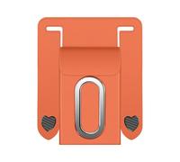 SDFSDEPIE Coche Caja Pañuelos Gancho para BMW X2 2024-2026, Portapañuelos Colgar Asiento Trasero, Servilletero Soporte Reposacabezas Organizador,Orange