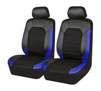 SDFSDEPIE Fundas Asientos Coche para Jeep Grand Cherokee Wrangler Sahara Altitude Summit, Transpirable Asiento Reposacabezas Juegos Cubreasientos Delanteros, Accesorios Coche Interior,Blue