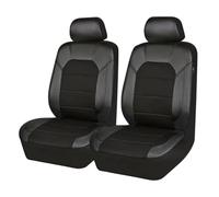 SDFSDEPIE Fundas Asientos Coche para Jeep Grand Cherokee Wrangler Sahara Altitude Summit, Transpirable Asiento Reposacabezas Juegos Cubreasientos Delanteros, Accesorios Coche Interior,Black
