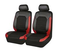 SDFSDEPIE Fundas Asientos Coche para Jeep Grand Cherokee Wrangler Sahara Altitude Summit, Transpirable Asiento Reposacabezas Juegos Cubreasientos Delanteros, Accesorios Coche Interior,Red