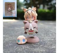 Sdfsed Toshihiko 10 cm Honkai Impact 3rd Pardofelis Figure PVC Environmental Protection Materials Suitable for Home Office Desktop Decorative Ornaments Toy