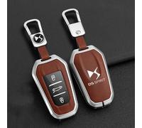 SDFSJJHB Funda para Llave Coche,para Citroen Ds7 DS7 Crossback 2018-2023 APrueba de Polvo y Caídas Carcasas Llave Coche,Funda para Llavero Accesorios,D