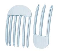 SDFWGG 2 Piezas Pinzas Voluminizadoras para Cabello Clips Sin Costuras para Peinar Pinzas para Raíz del Cabello para Volumen Instantáneo y Estilo Fluffy (Azul)