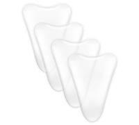 SDFWGG 4 Piezas Corrector de Dedos de Camello de Silicona Reutilizable e Invisible Adhesivo Íntimo Sin Marcas Protector de Intimidad Impermeable para Yoga Leggings Bikini y Traje de Baño