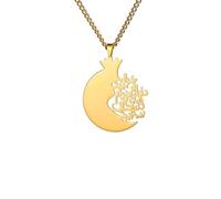 SDFXCDR Collar para hombre, collar anar persa iraní, colgante de poema farsi, amuleto religioso, joyería para hombres y mujeres