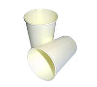 SDG 100 vasos de 20 ml, color blanco de papel para bebidas calientes y frías