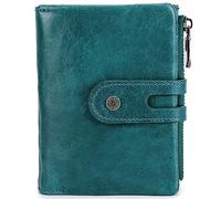 SDGBCXD Cartera, Carteras for Hombre con AirTag for Evitar Perder la Billetera. Incluye 1 Ranura for Tarjeta TF y for SD. Caja de Regalo(BLU)