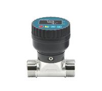 SDGBCXD caudalímetro, Medidor de Flujo con Pantalla Digital Acero Inoxidable RS485, Sensor electrónico Alta precisión for Granjas y huertos(DN15)
