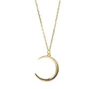 SDGBCXD, Collar De Media Luna De Ley for Mujer Plata De Ley S925 Luna Delicada Gargantilla De Moda Collar Delicado Joyería De Regalo De Cadena for Sus Parejas De Niñas,Collares