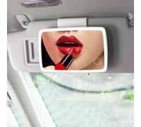 SDGBCXD Espejo cosmético, Espejos retrovisores Interiores for automóvil con 3 Niveles de Brillo Ajustables, universales for Diversos Accesorios automóviles y Camiones