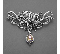 SDGBCXD, Outlander-broche de cardo con nudo celta for falda escocesa, broches de flores nacionales, joyería nórdica vikinga,Broche