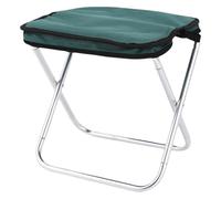 SDGBCXD Silla Plegable para Exterior, Taburete for Acampar al Aire Libre, Silla Plegable for Pesca con Bolsa portátil, Mini Asiento de aleación Aluminio for Picnic y Barbacoa(Green)