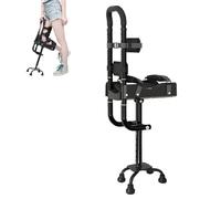SDGBCXD Soporte Estable, fácil de Mover. Andador de Rodilla Antideslizante, muleta sin Dolor, Soporte Movilidad for piernas y Rodillas en Personas Mayores con Lesiones fracturas Tobillo(Right)