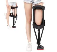 SDGBCXD Soporte Estable, fácil de Mover. Andador telescópico Ajustable de una Sola Pierna, muletas Rodilla con Manos Libres for Soporte Lesiones