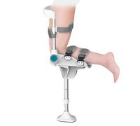 SDGBCXD Soporte Estable, fácil de Mover. Muleta de Rodilla y Ayuda for Caminar sin Dolor for apoyar una Sola Pierna: Dispositivo Asistencia for Mejorar la Movilidad Estabilidad(Right)