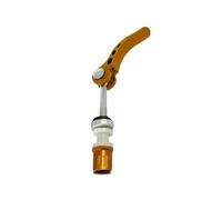sdgERYEeg 1 Pieza de Herramienta for Bicicletas montaña, Abrazadera Tubo Asiento Bicicleta MTB, Tornillo Palanca liberación rápida, Ciclismo, Carretera(Gold)