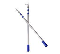 sdgERYEeg Gancho para embarcaciones, 1, 2 y 3 Postes de Empuje portátiles for embarcaciones Planas(2 Pcs,1.4 m 4.0 m/4.6 ft 13 ft)