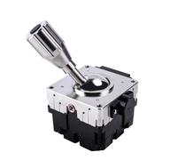 sdgERYEeg Joystick industrial, Joystick de amortiguación SMC80 Palanca operación barco no tripulado Cabezal control marino Mango joystick industrial Maniobra segura(Dc5v Output Signal: Rs232)