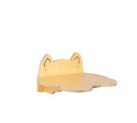 sdgERYEeg Juego de estantes y Perchas Pared for Gatos, Nido Madera Maciza, cápsula Espacial for, Plataforma Salto con Hamaca(C3)