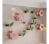 sdgERYEeg Marco de Escalada for Gatos con Forma Flor, estantes y Perchas for Paredes, casa for escalones for(Style2)