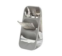sdgERYEeg portautensilios, Portacuchillos de 3 formatos, Soporte Vertical for Utensilios, escurridor Cubiertos, for Fregadero, for cucharas, Palillos y Tenedores, Bloque Cuchillos(Gris)