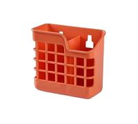 sdgERYEeg portautensilios, Portacuchillos Portautensilios de Cocina Práctico Organizador Utensilios for cucharas Madera, espátulas y más Bloque Cuchillos(Red)