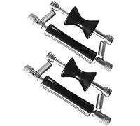 sdhengyee Paquete de 2 cejillas rodantes para guitarra, acero inoxidable y goma, ajustables, para guitarra acústica y eléctrica, ukelelele, mandolina, banjo