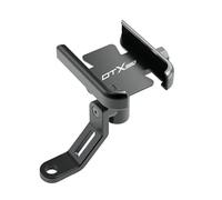 SDHKHAS Supporto per telefono in lega di alluminio per mot para Kymco DTX360 DTX125 DTX350 DTX 125 350 Accesorios Soporte Teléfono Motocicleta De Aleación Aluminio(AA-5)