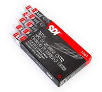 SDI - Pack de 100 Cuchillas de Recambio Acero SK2+Cr. de 9mm / 30º Cutter SDI Ingenuity