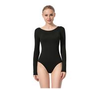 SDIUAKBV Ballet Adulto Mallot de Danza Maillot de Baile básico for Mujer, Manga Larga, for Adultos, for Equipo de Ballet, Ropa de Baile(Color 01,XL)